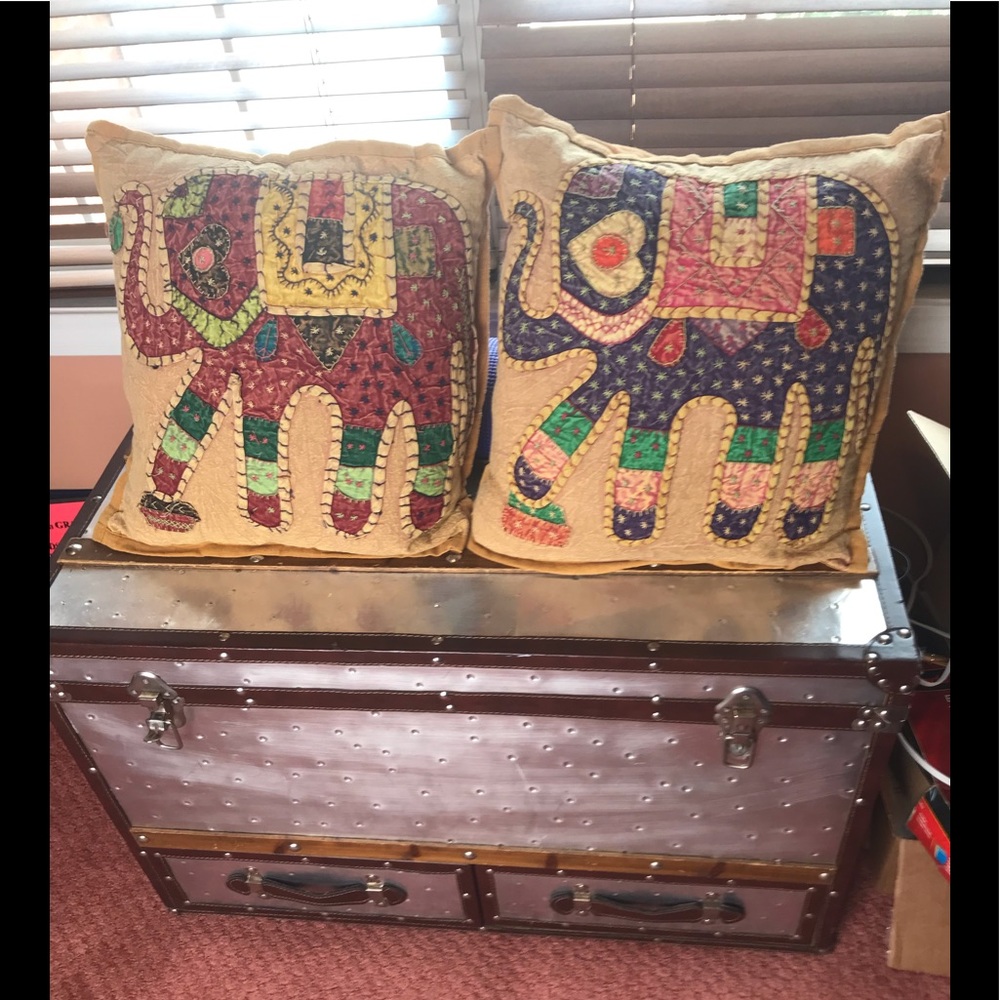 Throw pillow covers from India